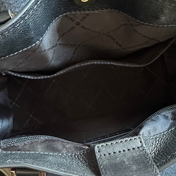 Michael Kors Black Satchel with Gold Accents - Picture 6 of 6